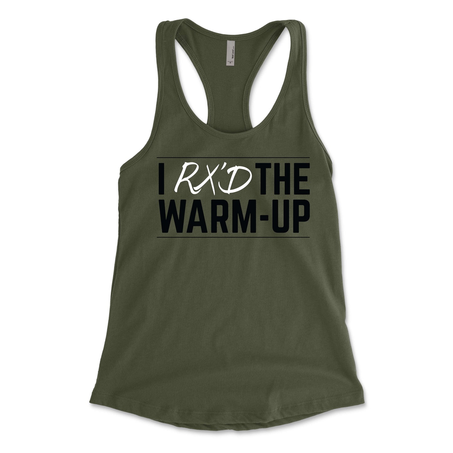 I Rx'd The Warm Up Women's Racerback