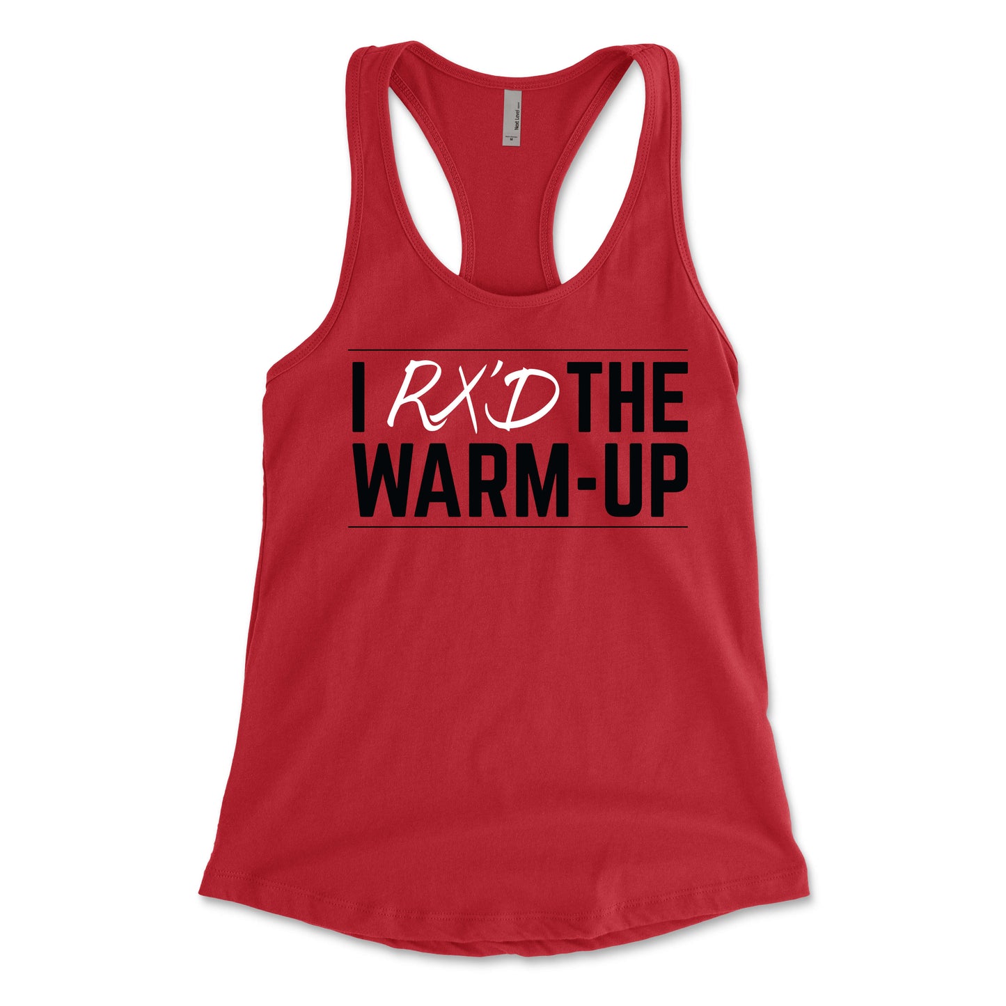 I Rx'd The Warm Up Women's Racerback