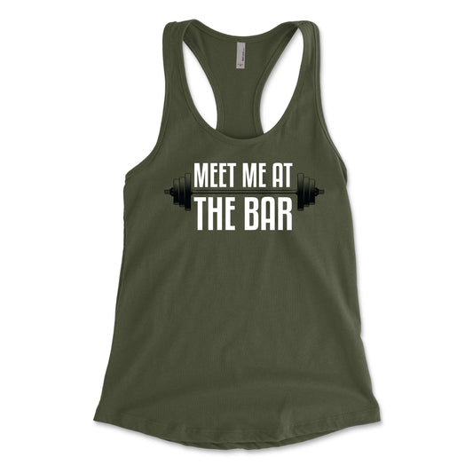Meet Me At The Bar Women's Racerback