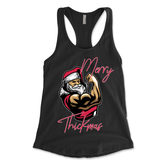 Merry Thickmas Women's Racerback