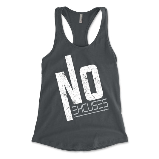 No Excuses Women's Racerback