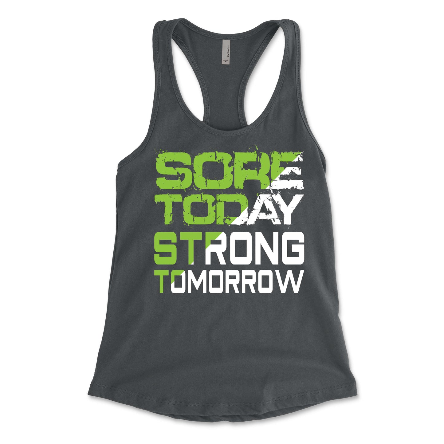 Sore Today Strong Tomorrow Women's Racerback