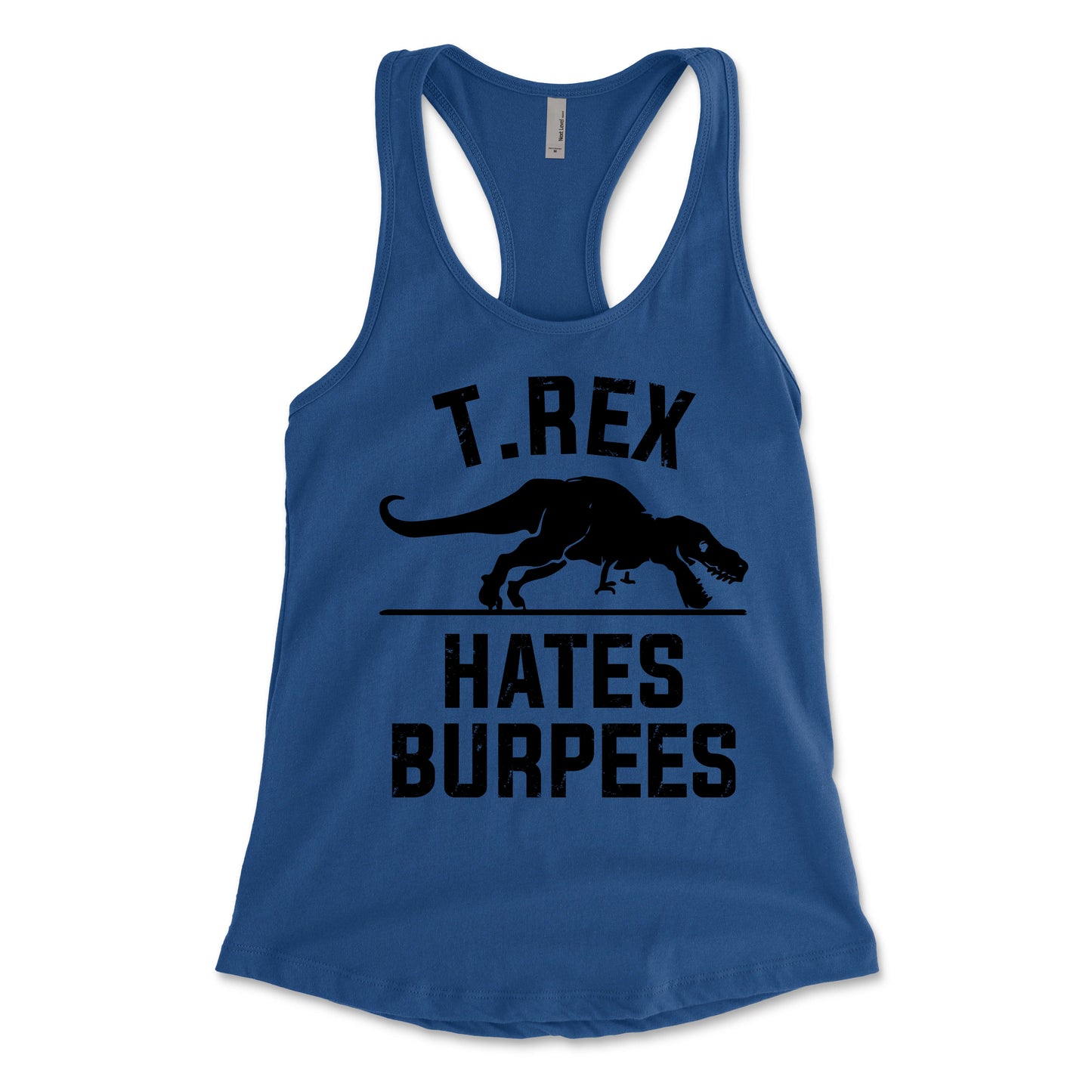 T.Rex Hates Burpees Women's Racerback