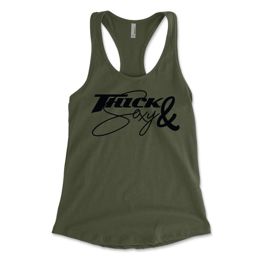 The CLASSIC "Basic Black" Women's Racerback