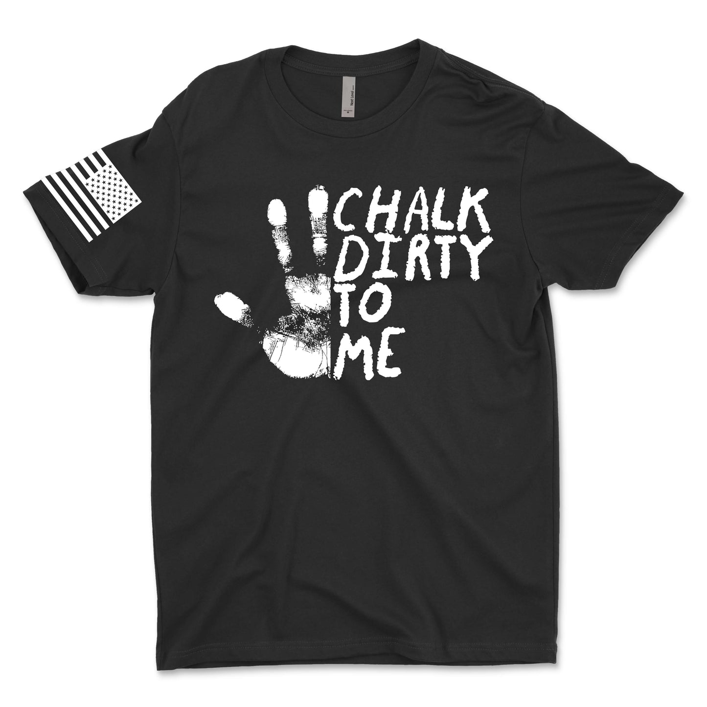 Chalk Dirty To Me Men's T-Shirt