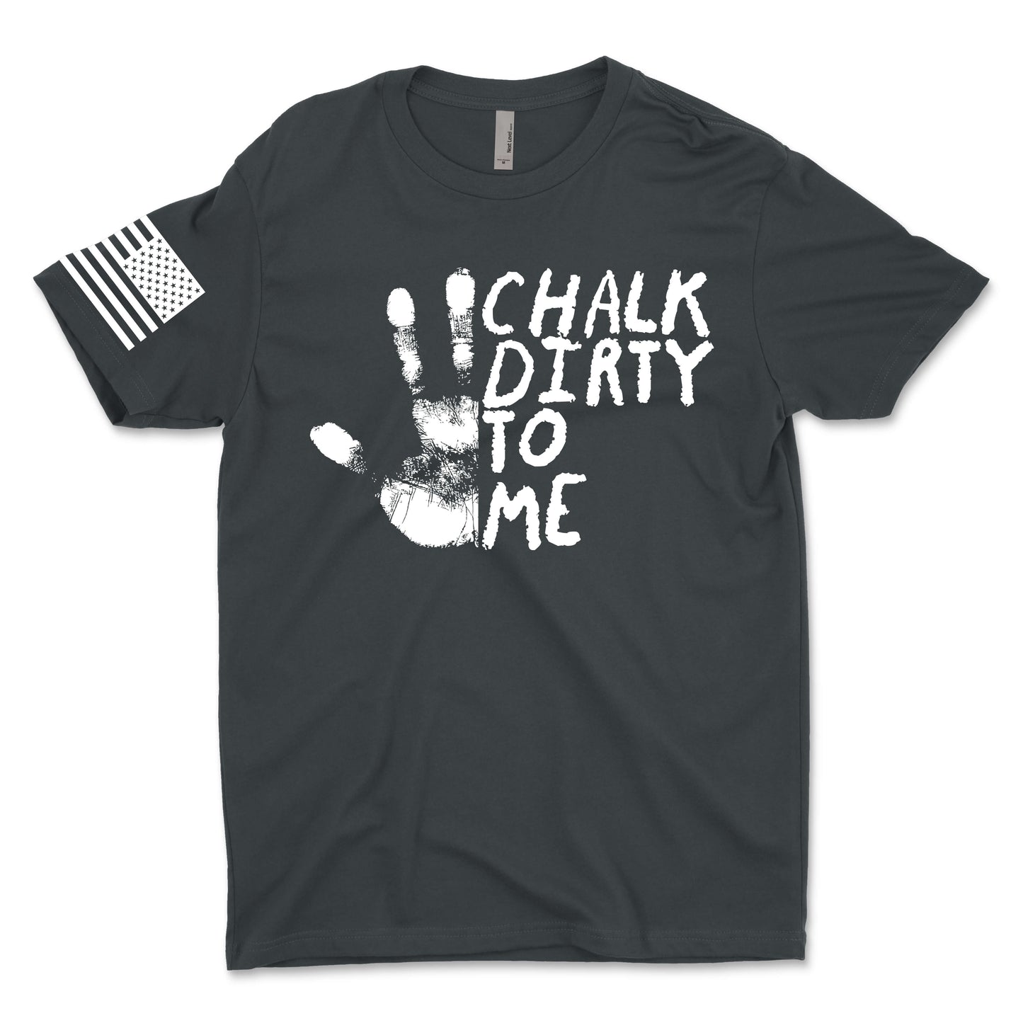 Chalk Dirty To Me Men's T-Shirt