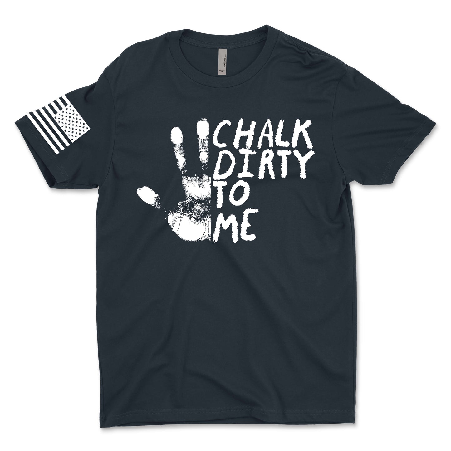 Chalk Dirty To Me Men's T-Shirt