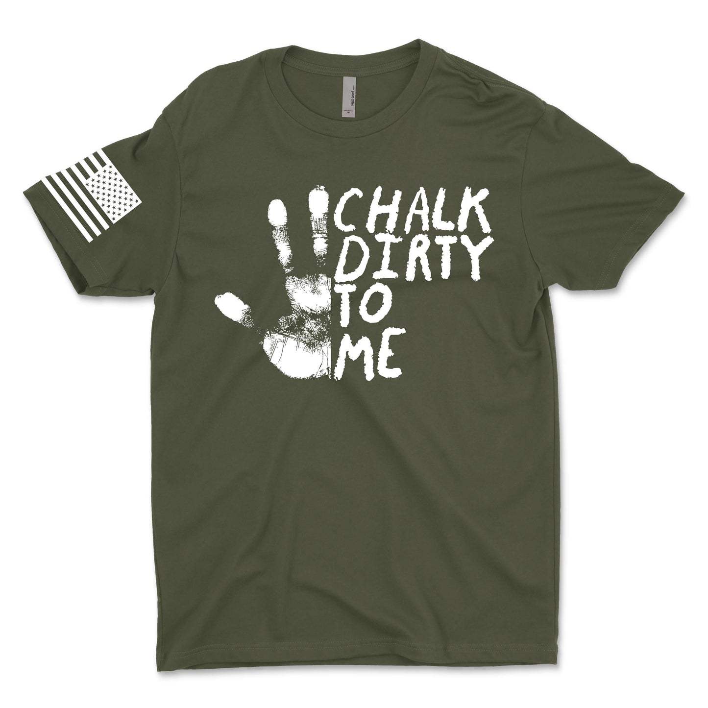 Chalk Dirty To Me Men's T-Shirt