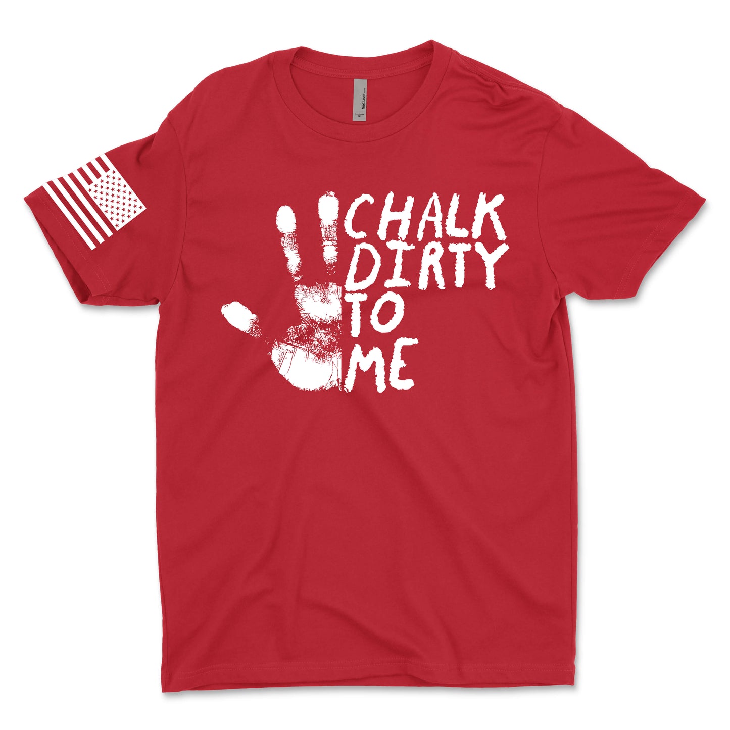 Chalk Dirty To Me Men's T-Shirt