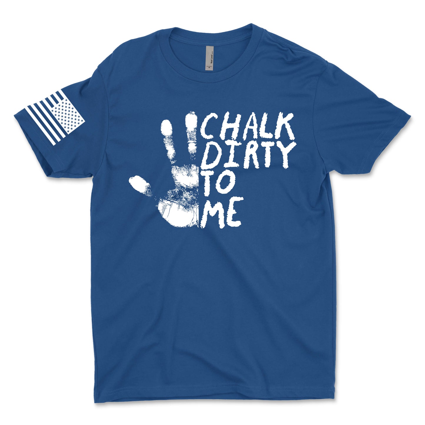 Chalk Dirty To Me Men's T-Shirt