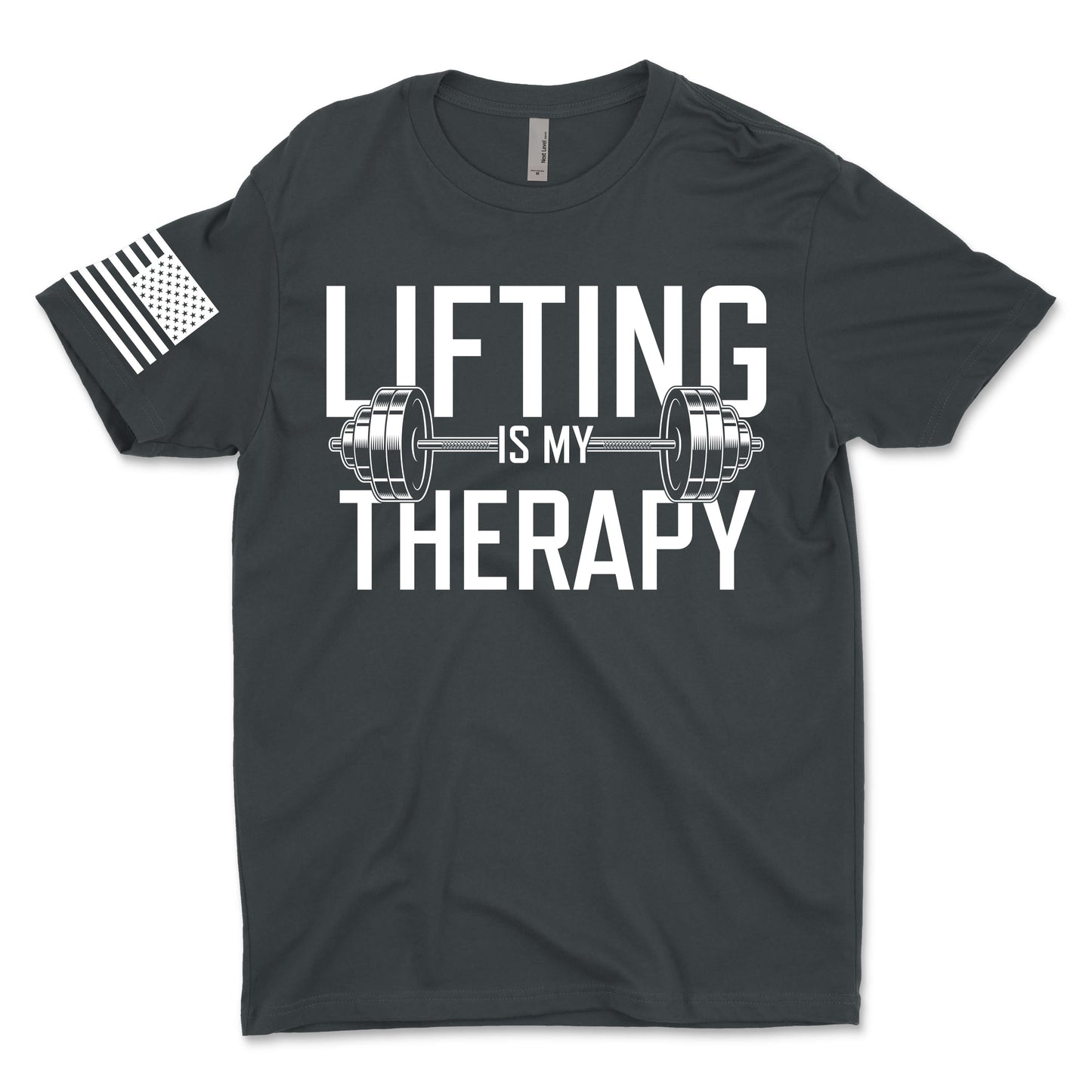Lifting Is My Therapy Men's T-Shirt