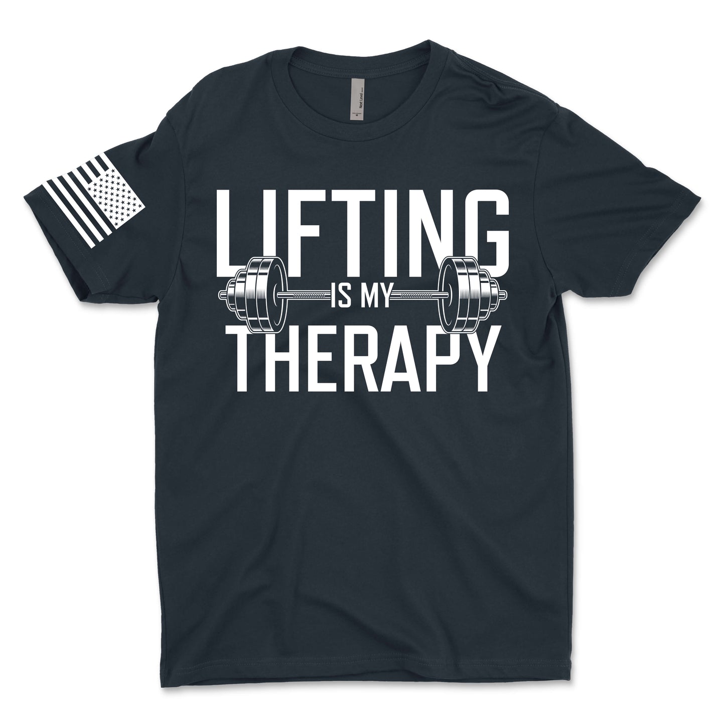 Lifting Is My Therapy Men's T-Shirt