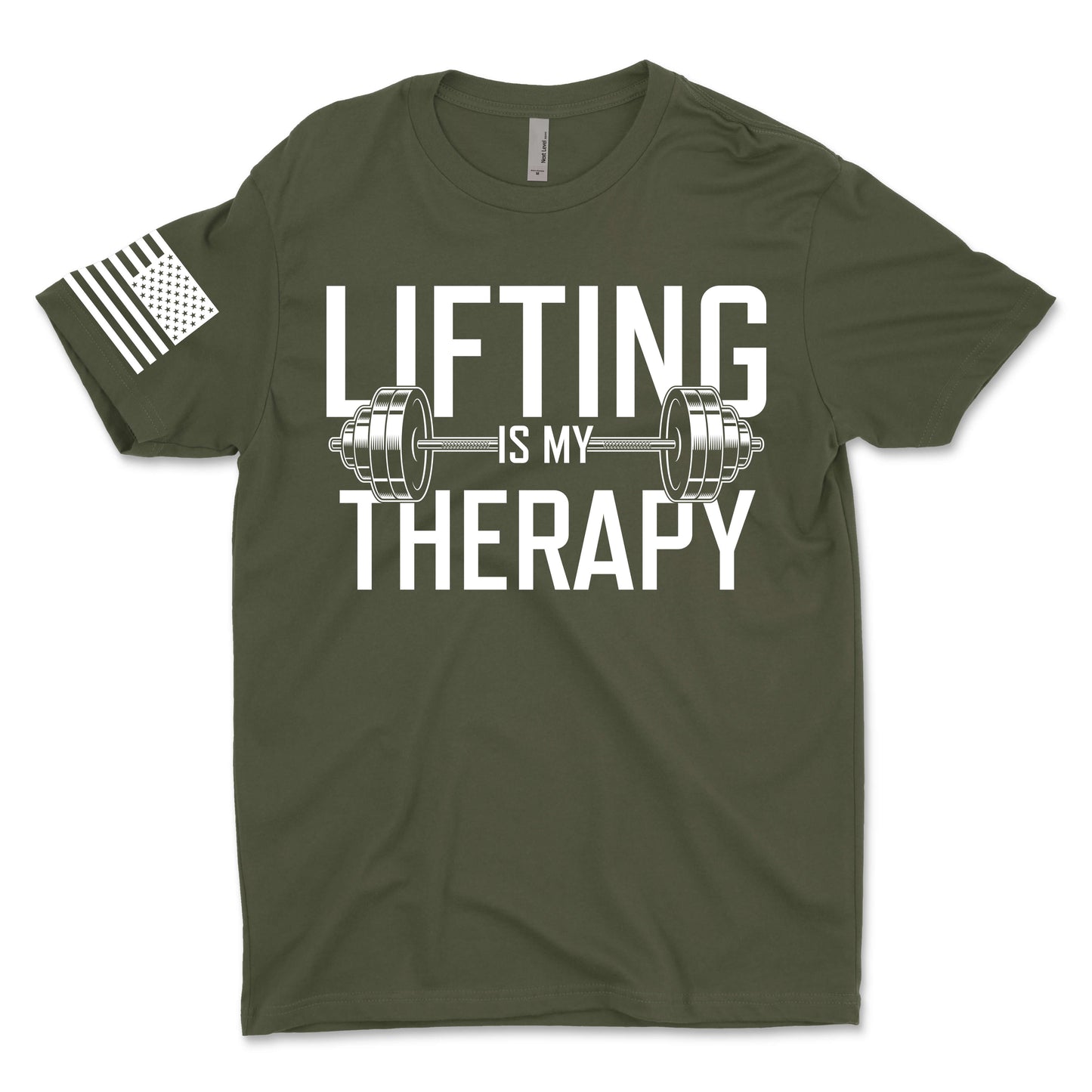 Lifting Is My Therapy Men's T-Shirt