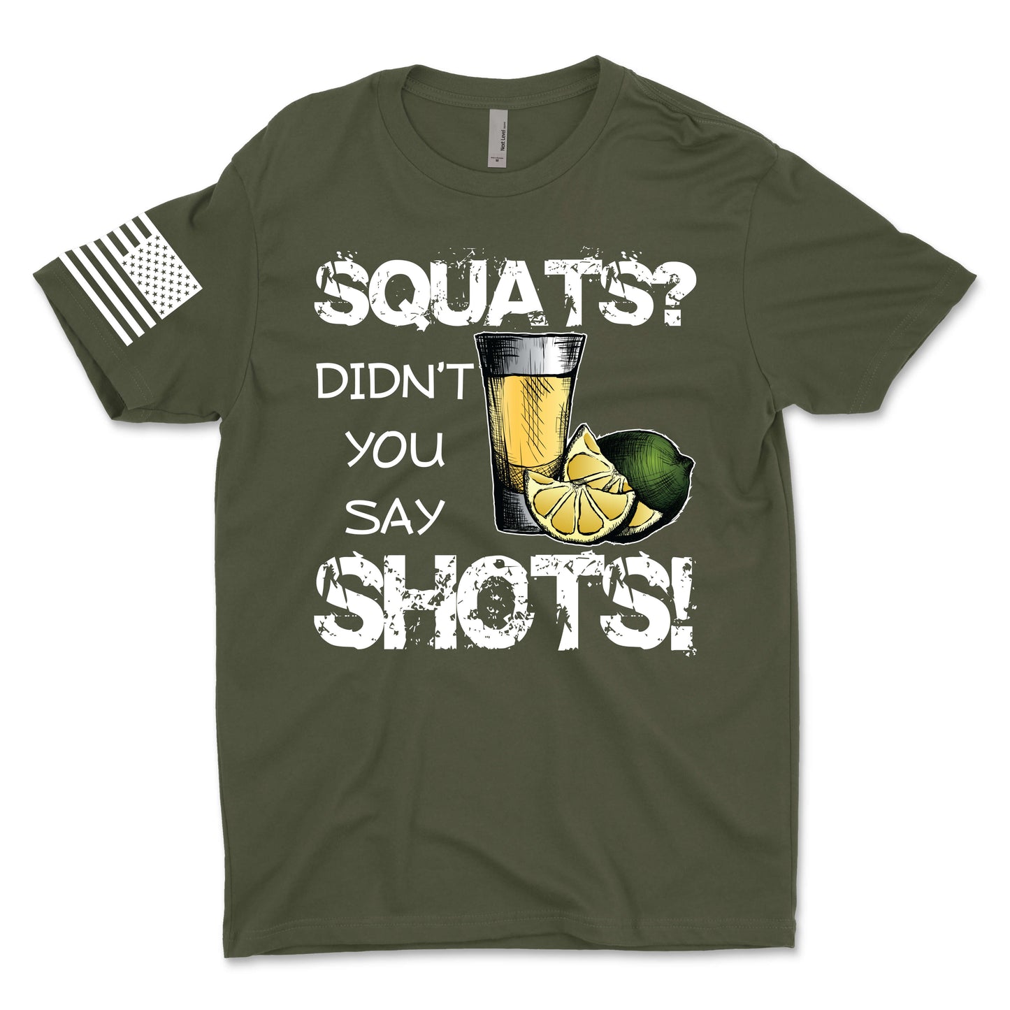 Squats or Shots Men's T-Shirt