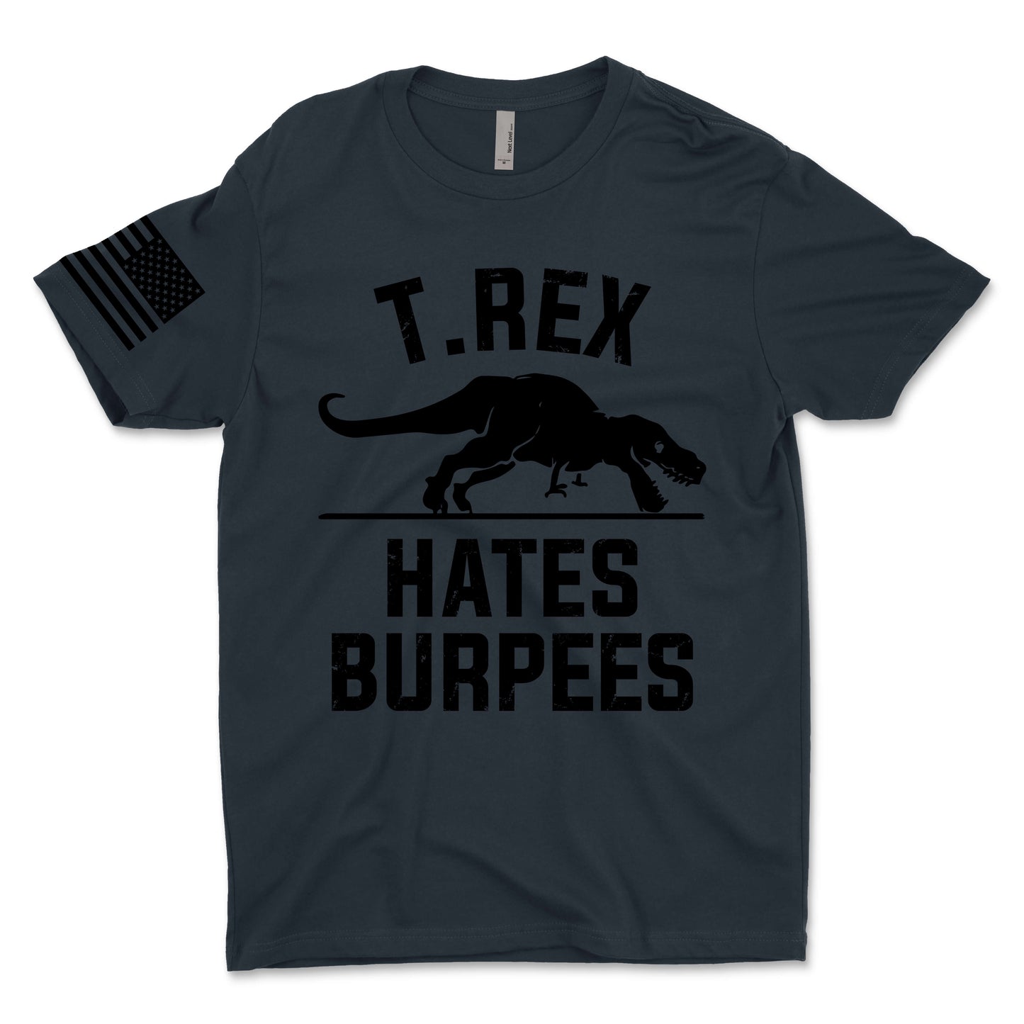 T.Rex Hates Burpees Men's T-Shirt