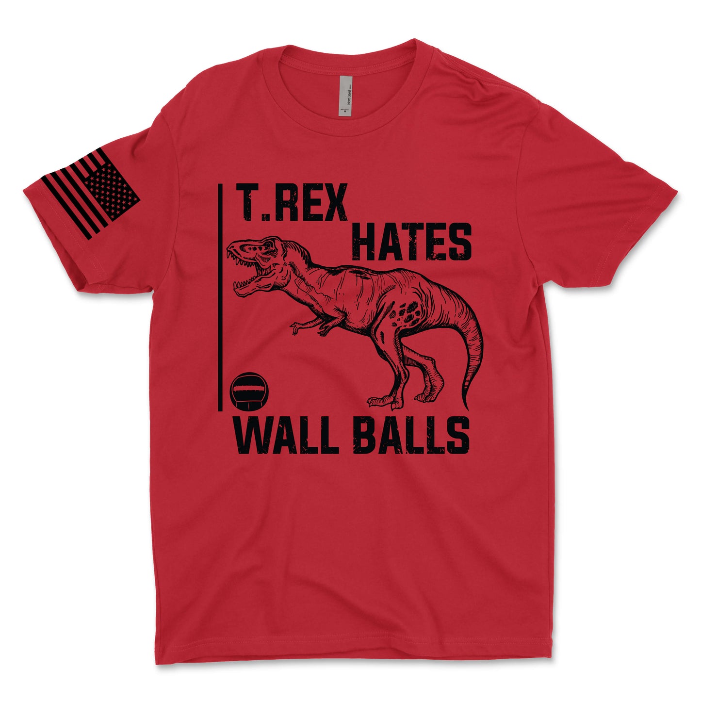 T.Rex Hates Wall Balls Men's T-Shirt