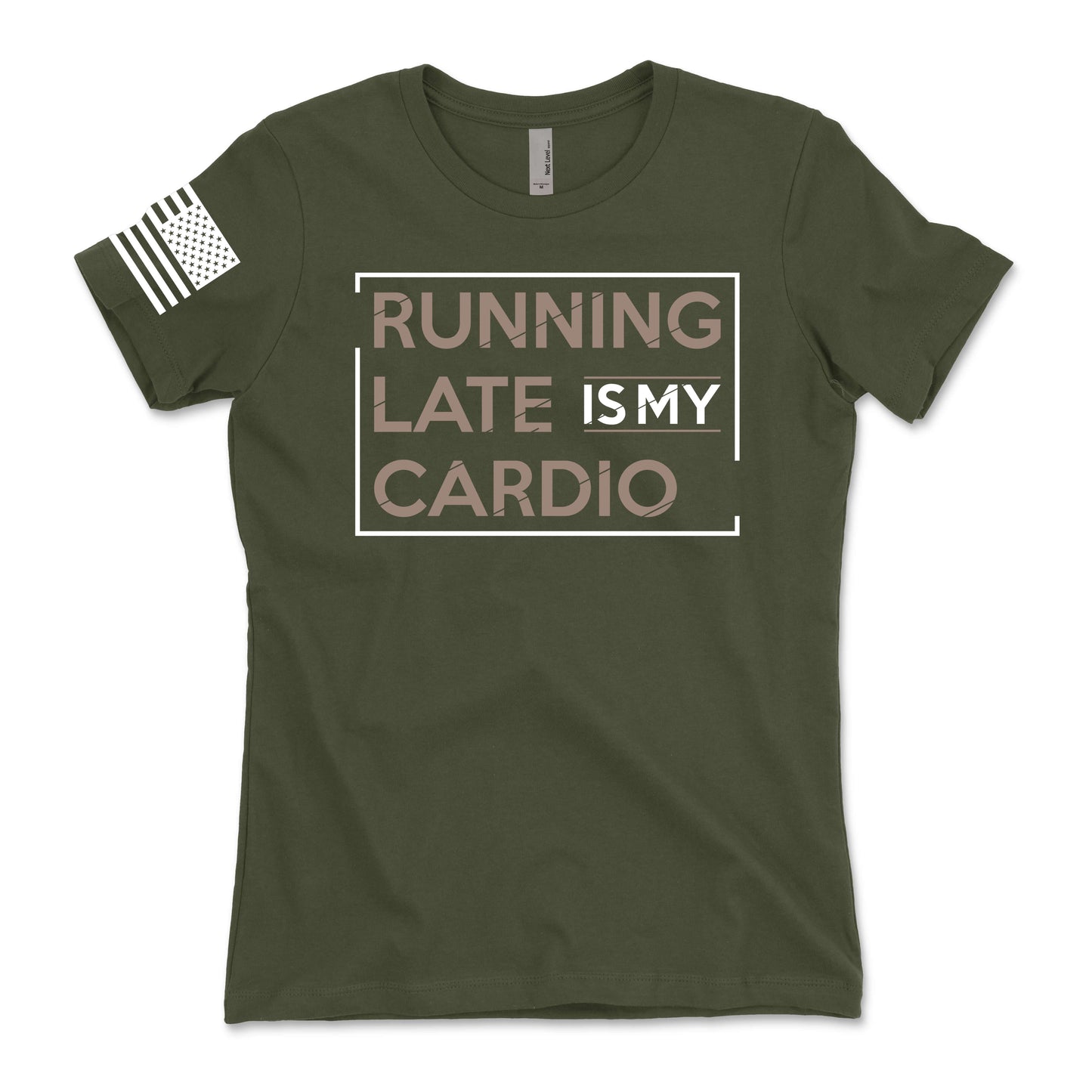 Running Late Is My Cardio Women's T-Shirt