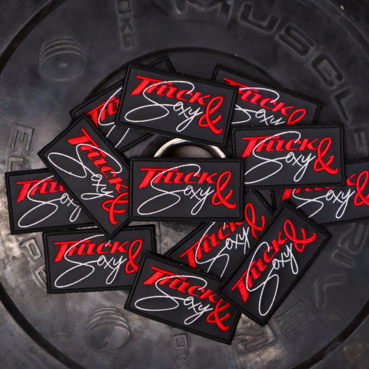 Thick And Sexy Velcro Patch - Red
