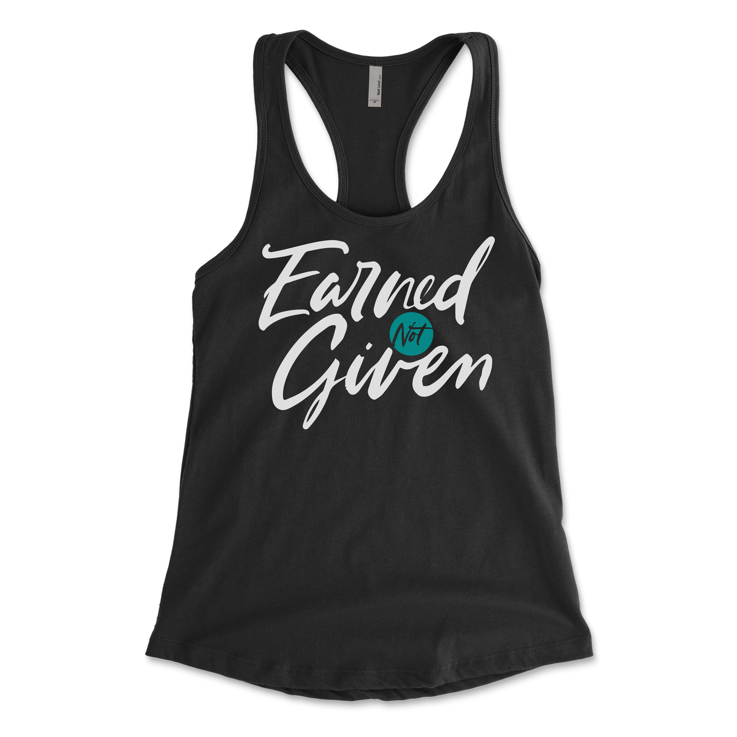 Earned Not Given Women’s Racerback Tank