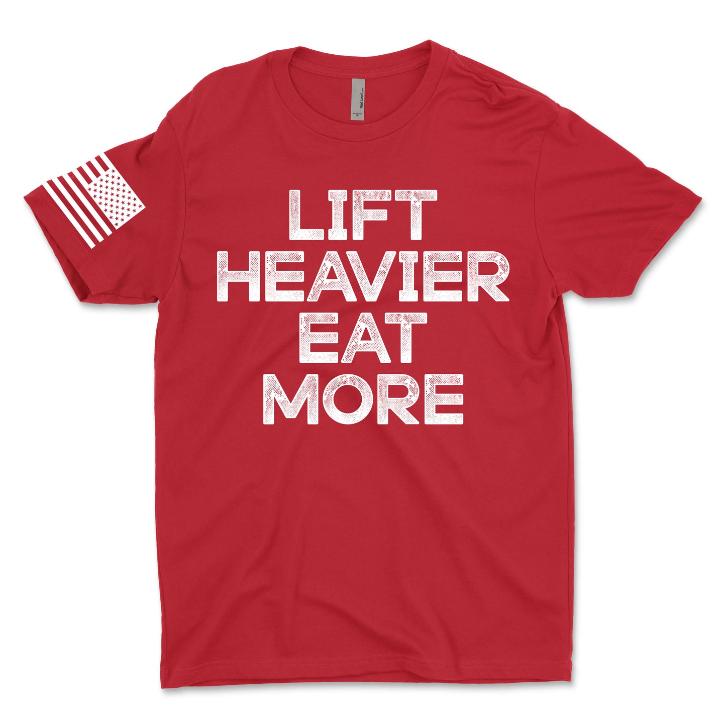 Lift Heavier Eat More Men's T-Shirt