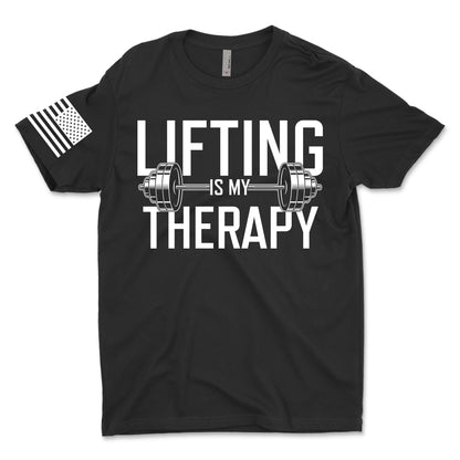 Lifting Is My Therapy Men's T-Shirt