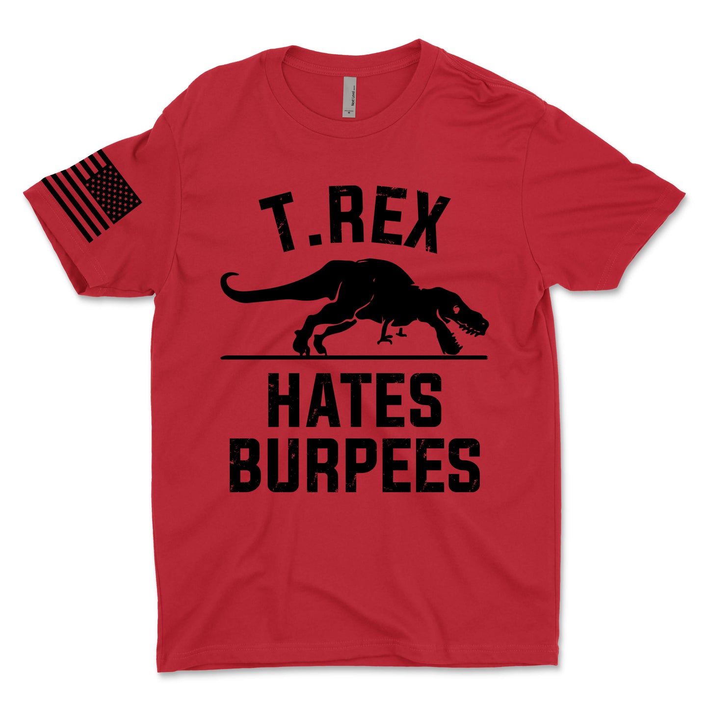 T.Rex Hates Burpees Men's T-Shirt