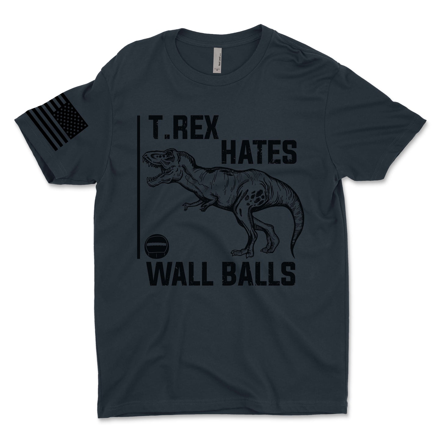 T.Rex Hates Wall Balls Men's T-Shirt