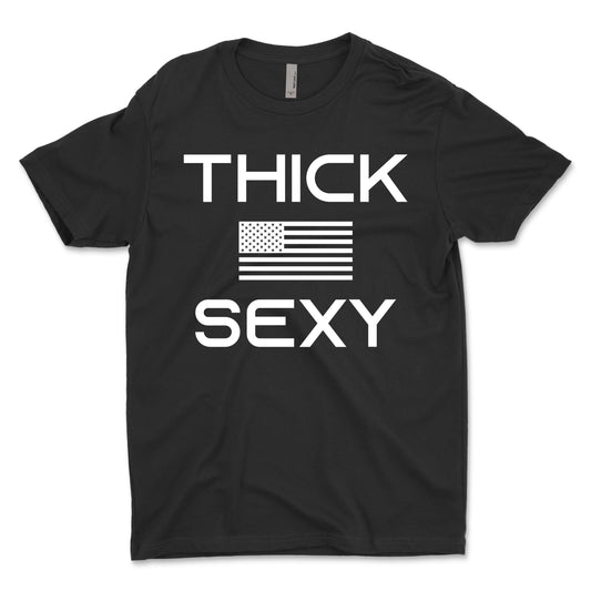 Thick Sexy American Flag Men's T-Shirt