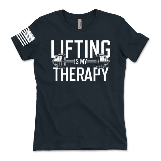 Lifting Is My Therapy Women's T-Shirt