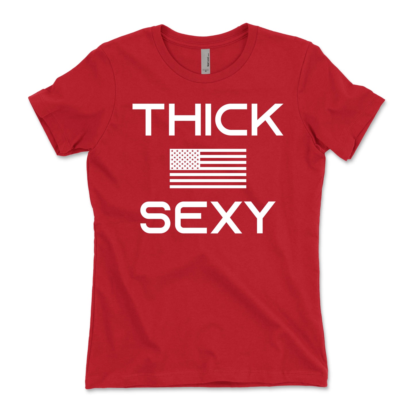 Thick Sexy American Flag Women's T-Shirt